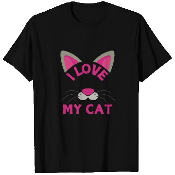 Discover Funny Cat Quote I Love My Cat Cool Cat T Shirts