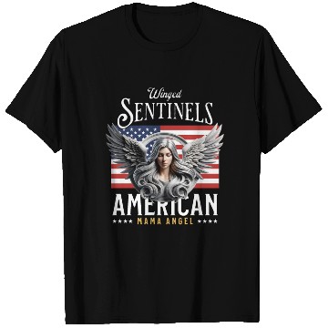 Discover American Mama Angel T Shirts