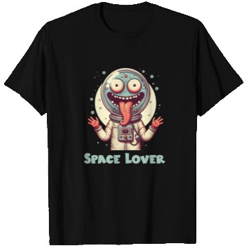 Discover Space Alien - Space lovers - Astronaut T Shirts