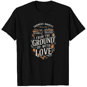 Discover Farmers Market Farmer Agriculture Farming Food T Shirts