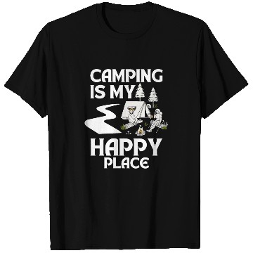 Discover Camping Is My Happy Place T Shirts
