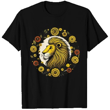 Discover Marigold Leo Lion T Shirts