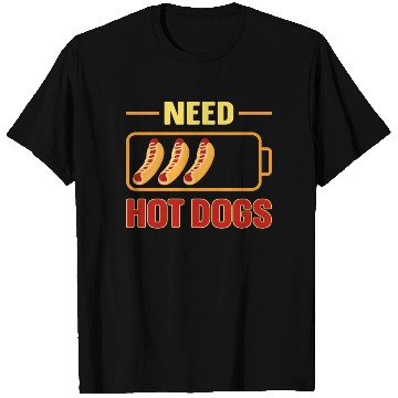 Discover Hot Dog Adult Battery Need Hot T Shirts