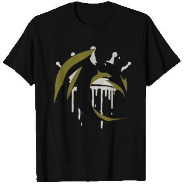 Discover Crowned Dragon Silhouette T Shirts
