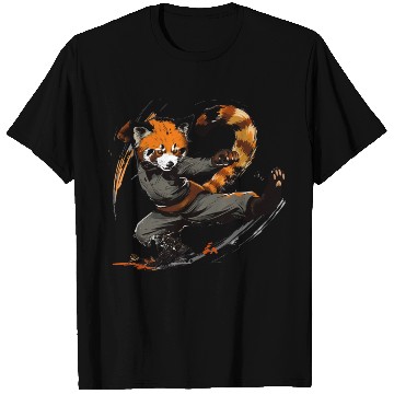 Discover High Kick Red Panda T Shirts