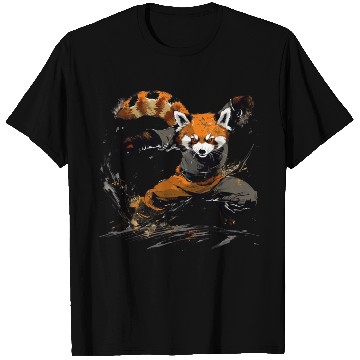 Discover High Kick Red Panda T Shirts