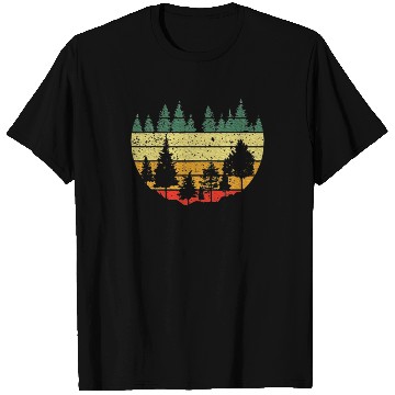 Discover Forest Light Outdoor Nature Trees Forest T Shirts