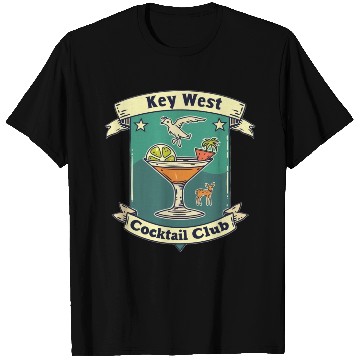 Discover Key West Cocktail Club T Shirts