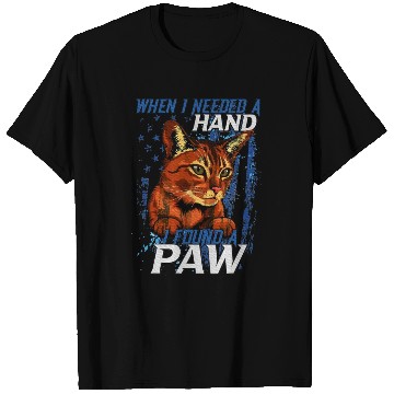 Discover Abyssinian Cat Lover When I Needed A Hand T Shirts