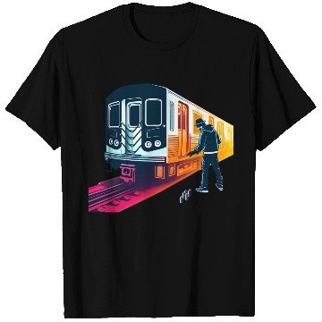 Discover AI Teen at Subway Layup Masked T Shirts