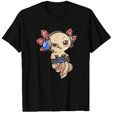 Discover Gaming Axolotl Boys & Adults Axolotls Video Game T Shirts