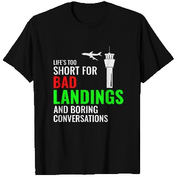 Discover Air Traffic Controller ATC Aviation Humor Airplane T Shirts