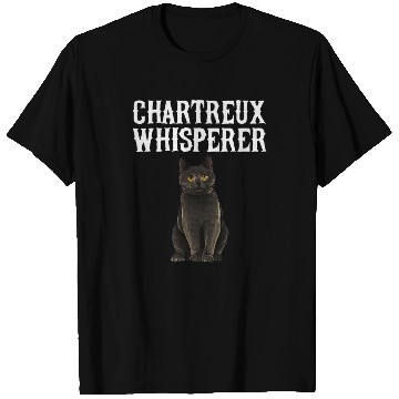 Discover Chartreux Wisperer Cat Lover T Shirts