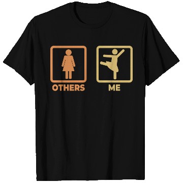 Discover Ballet Stickfigures T Shirts