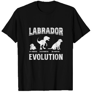 Discover Labrador EVOLUTION Labrador Lovers Funny T Shirts