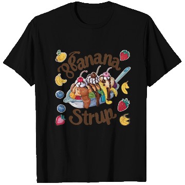 Discover banana split-Delicious sweet T Shirts