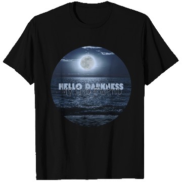 Discover Hello Darkness My Old Friend T Shirts