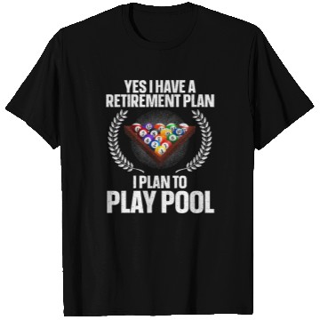 Discover Cool Pool Design For Men Women Billiards Lover T Shirts