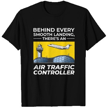 Discover Air Traffic Controller ATC Aviation Humor Airplane T Shirts