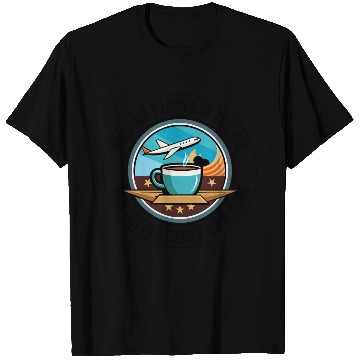 Discover Air Traffic Controller Coffee ATC Aviation Humor T Shirts