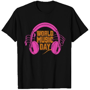 Discover World music day T Shirts design