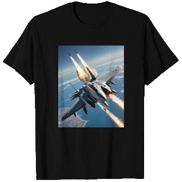 Discover Aircraft missile fire fighter jets. T Shirts
