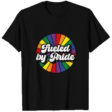 Discover Fueled by Pride Rainbow T Shirts