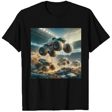 Discover Monster Madness Monster Trucks T Shirts