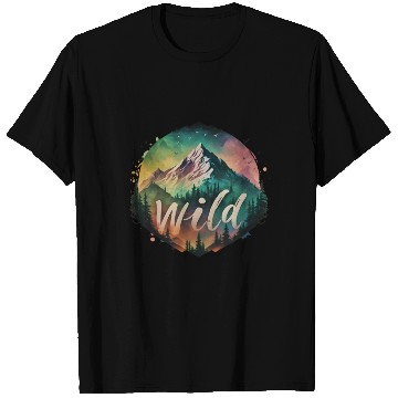 Discover Landscape Mountains Wilderness T Shirts