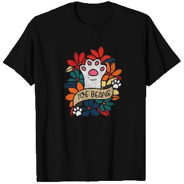 Discover Cat Lover Toe Beans Cat Saying Cat Humor T Shirts