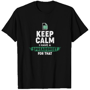 Discover Accountant Funny Excel Spreadsheets Keep Calm T Shirts