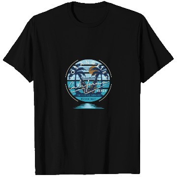 Discover los angeles california T Shirts