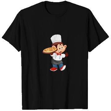 Discover chef pizza monkey T Shirts