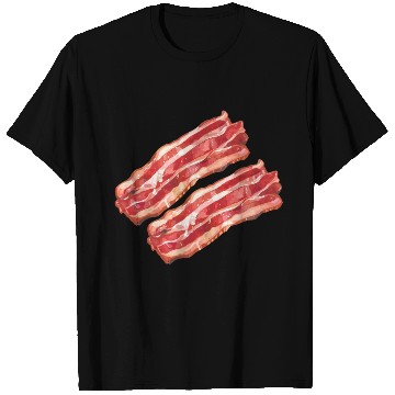 Discover Illustrated Bacon Strips T Shirts