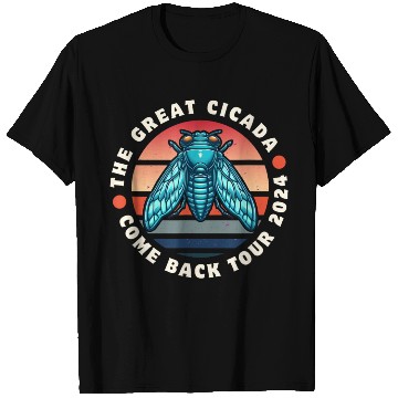 Discover Cicada-Comeback-Insect-Magicicada- T Shirts