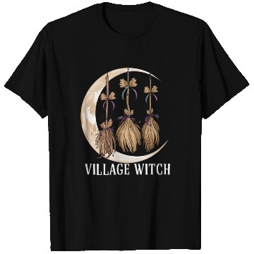 Discover Village Witch Gothic Occult Wicca Pagan Nature T Shirts