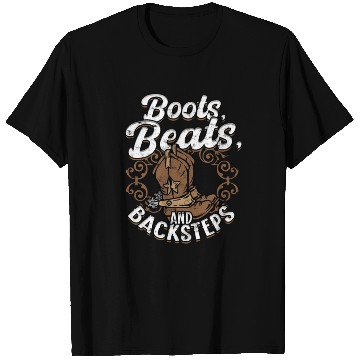 Discover Line Dance Boots, Beats And Backsteps T Shirts