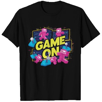 Discover Retro Game On Design T Shirts