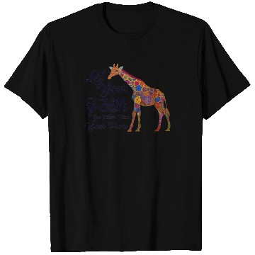 Discover Giraffe Lover Christian Faith Bible Verse T Shirts