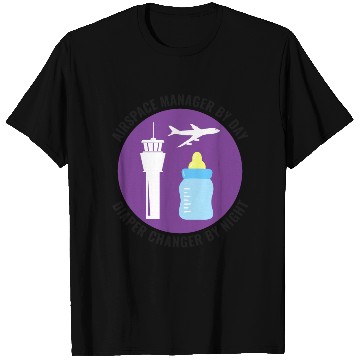 Discover Air Traffic Controller ATC Dad Aviation Humor T Shirts