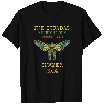 Discover Great-Cicada-2024-Invasion- T Shirts