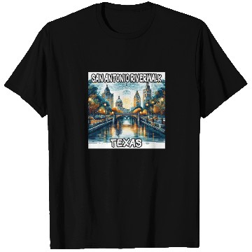 Discover San Antonio Riverwalk T Shirts