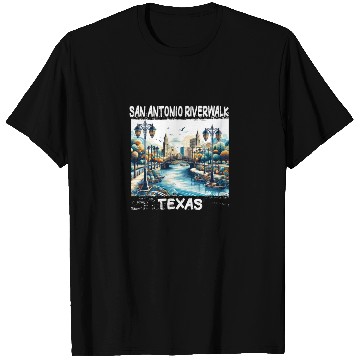 Discover San Antonio Riverwalk T Shirts