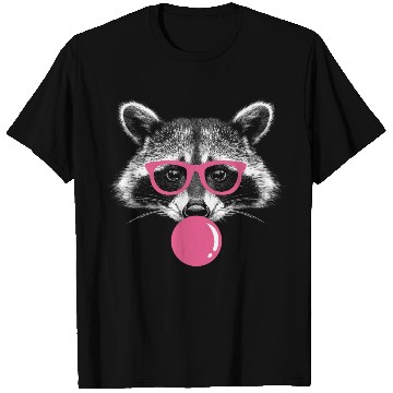 Discover Raccoon Blows Bubblegum - Cute Bubblegum Raccoon T Shirts