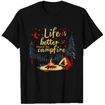 Discover Camping-love-camping-lover- T Shirts