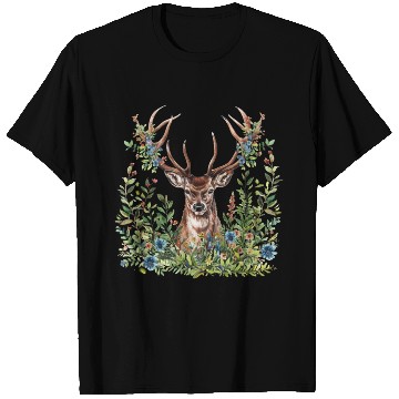 Discover Deer Clipart - Forest Deer Illustrations, T Shirts
