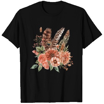 Discover Boho Flowers Clipart - Floral Designs, Bohemian T Shirts