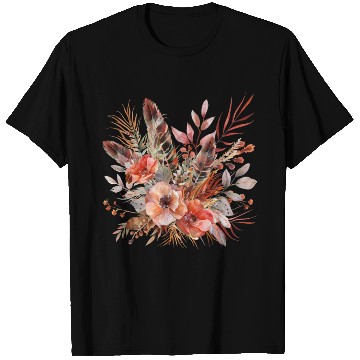 Discover Boho Flowers Clipart - Floral Designs, Bohemian T Shirts