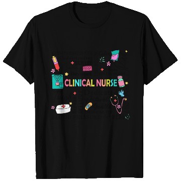 Discover Clinical nurse lover T Shirts