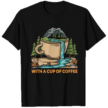 Discover coffe n nature mountains Classic T Shirts